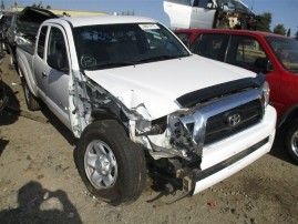 2010 TOYOTA TACOMA, 2.7L 5SPEED 4WD ACCESSCAB, COLOR WHITE, STK Z15926
